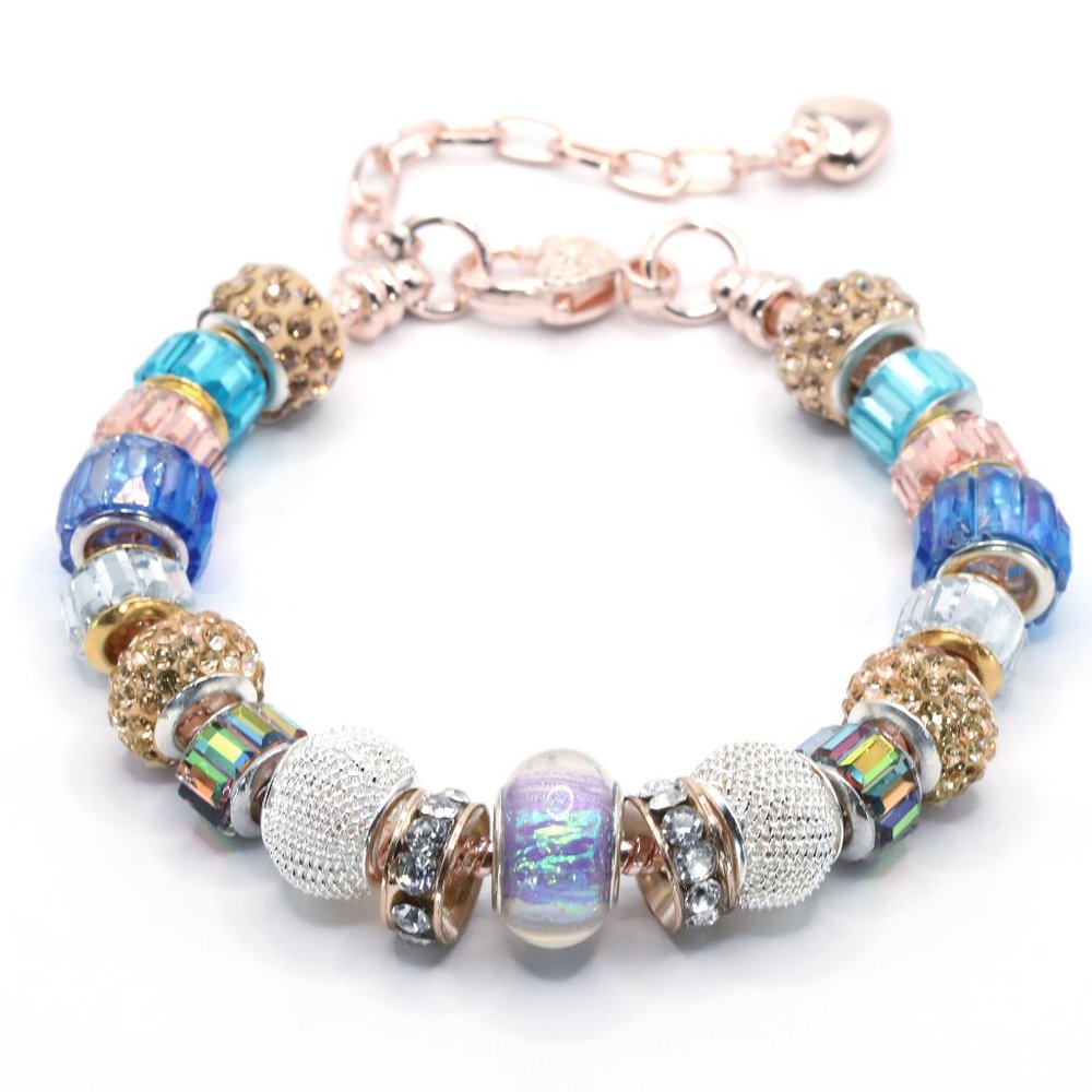 European Charm Bracelet - Morning Glory (0782)